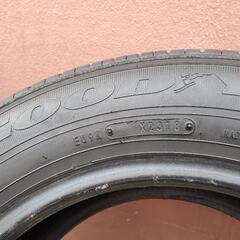 195/65R15 中古夏タイヤ2本セット グッドイヤー 7分山 2018年製造 日本製！の画像