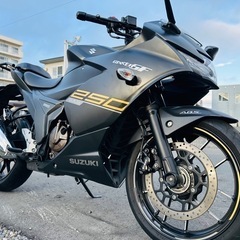 北海道　スズキ　ジクサーSF250 走行少ない　外装美品！タイヤ...