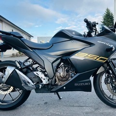 北海道　スズキ　ジクサーSF250 走行少ない　外装美品！タイヤ前後バリ山！の画像