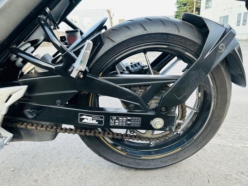 北海道スズキジクサーSF250 走行少ない外装美品！タイヤ前後バリ山