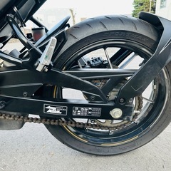 北海道　スズキ　ジクサーSF250 走行少ない　外装美品！タイヤ前後バリ山！の画像