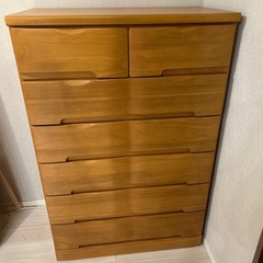 ナチュラルウッドチェスト