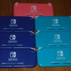 任天堂スイッチｌｉｔｅ本体　ジャンク　7台セットの画像