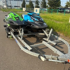 値段交渉可白ナンバーボートトレーラー2艇