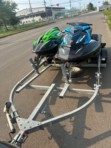 決まりました値段交渉可白ナンバーボートトレーラー2艇