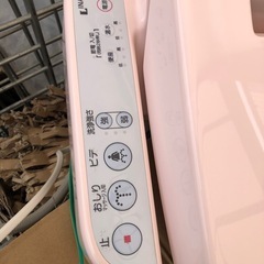 ジャンク　INAX シャワートイレシート CW-RK10A/LR8 ピンク色　2012年製の画像
