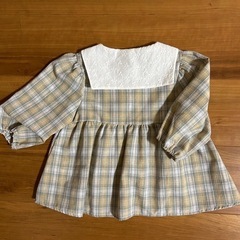 新品　90cm　セーラー襟　ブラウス　シャツ　の画像