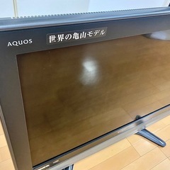 37インチ液晶テレビ AQUOS LC-37GS10 2007年製の画像