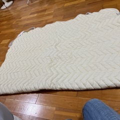 シングルサイズ　フランスベッド製　ベッドパッド　