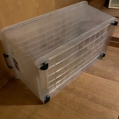 深型コロ付き収納ケース（他の出品中 の物を購入いただける方のみ）の画像