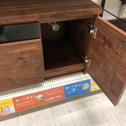 アイクラフトブラウンテレビボード【トレファク堺福田店】
