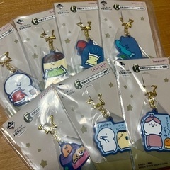 お文具といっしょ  (お星さまラバーチャーム全7種類セット)