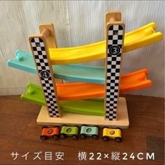 ②　訳あり　知育玩具　おもちゃ　ミニカー　ポリスステーション　木製おもちゃ　子供の画像