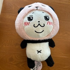 【タグ付き/送料込】パンダinぱんだ　BIGぬいぐるみ