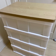 4段チェスト　引き出し