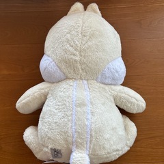 チップ＆デール　【MD】100thプラチナホワイト超BIGぬいぐるみの画像