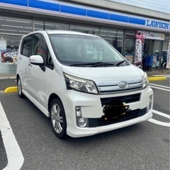 ムーヴカスタム/車検約2年付き/パールホワイト！！