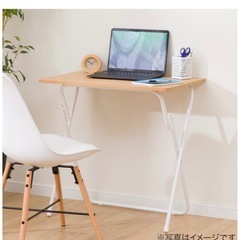 折りたたみテーブル(7070 ライトブラウン FT2)の画像