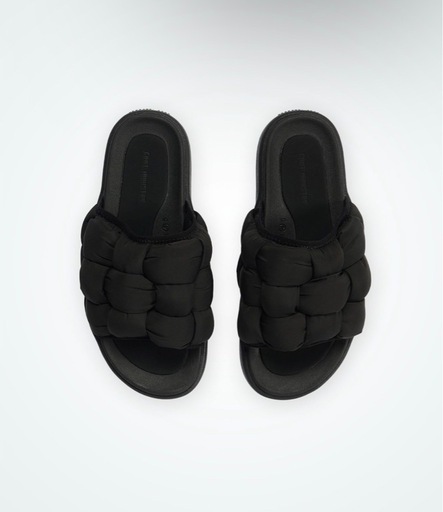 新品　FOOT INDUSTRY アイダウンサンダル ブラック