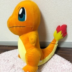 ヒトカゲ　ぬいぐるみ　劇場版ポケットモンスター　キミにきめた！めちゃでかヒトカゲぬいぐるみの画像