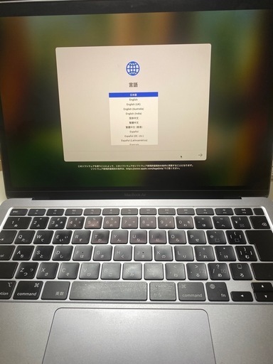 Apple MacBook Air M1 1TB 16GB スペースグレイ