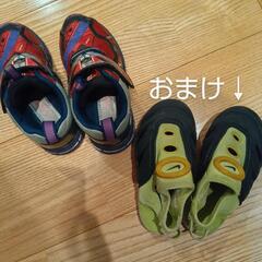 6月末処分　物々交換◎子供スニーカー　サンダル