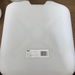 20ℓ水缶×5缶🩵ノズルセット付き　美品です！の画像