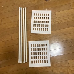 突っ張り棒と取り付けラック