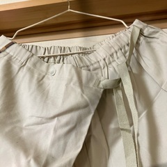 【新品】フェリシモ　さをり織キュロット L Lの画像