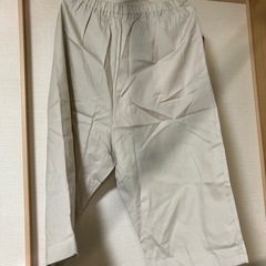 【新品】フェリシモ　さをり織キュロット L Lの画像