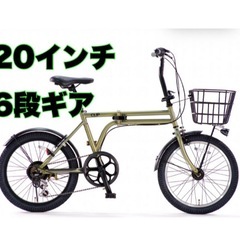シナネンサイクル　折畳自転車　ＣＯＲＥ　ＣＬＩＰ　20インチ　6...