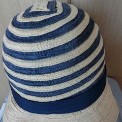 中古 麦わら帽子の画像