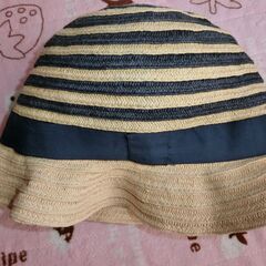 中古 麦わら帽子の画像