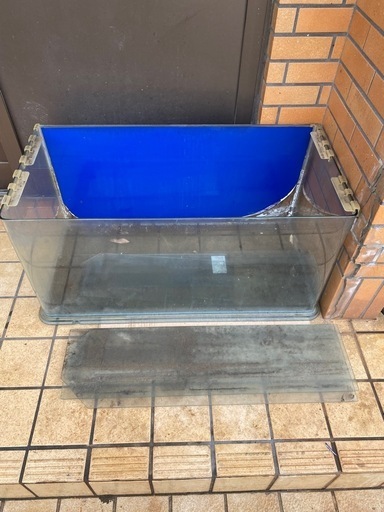 90センチ水槽オールガラス