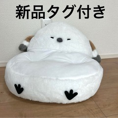 シマエナガ　おすわりクッション　タイトー限定