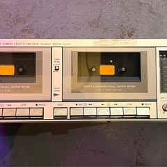 ONKYO カセットプレーヤー　レトロ 80's ヴィンテージ ...