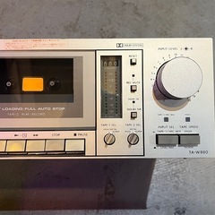 ONKYO カセットプレーヤー　レトロ 80's ヴィンテージ ビンテージ アンティーク 名器 カセット　の画像