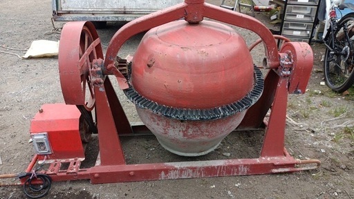 コンクリートミキサー　中古　日工　トンボ製？型番不明　回転確認OK