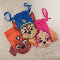 パウ・パトロール キャラクター巾着3セット