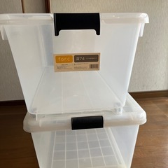 お引渡完了　収納ケースの画像