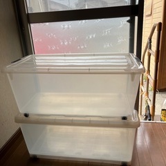 お引渡完了　収納ケースの画像
