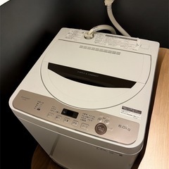 【6/14,6/15引取限定】シャープ 洗濯6.0kg 全自動洗...