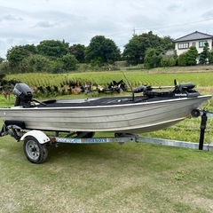 12ft アルミボート　船外機  トレーラー　セット