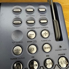 KENWOOD MD\CDプレイヤーの画像