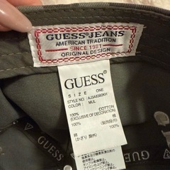 【新品】GUESS キャップ 2点セットの画像