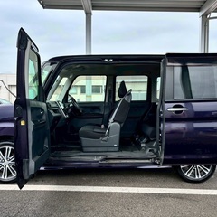 Bluetooth対応ナビ付き☆快適なターボ♪26年式☆月々1.2万円〜分割可❗️車検2年付き！【名義変更代込み】広い車内！大人気‼️ダイハツ タントカスタム☆Bluetooth対応ナビ付き☆走行中DVD見れます☆便利なバックカメラ付き☆純正アルミ☆両側電動スライドドア☆ドライブレコーダー☆そのまま乗って帰れます！の画像