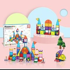 マグネットブロック 知育玩具353 ピース Picasso TILES