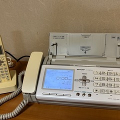 シャープFAX電話の画像