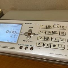 シャープFAX電話の画像