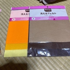 フェルト材料他アップリッケ
の画像